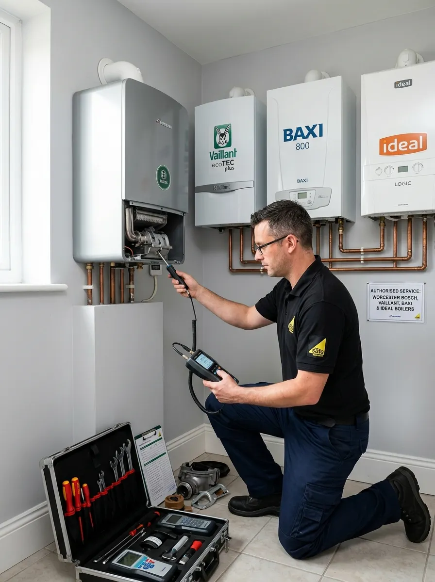Worcester Bosch, Vaillant, Baxi & Ideal Boilers in Glasgow