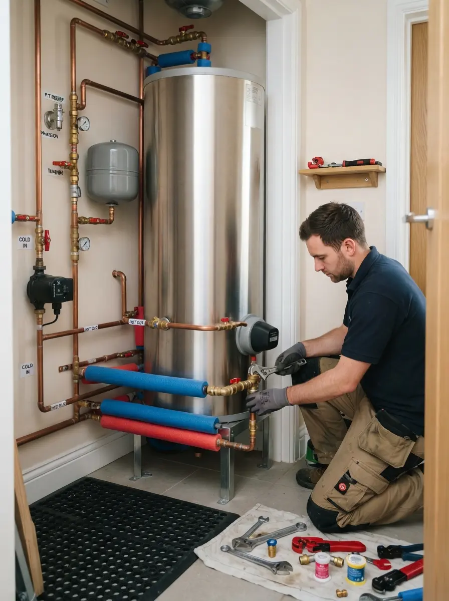 Unvented Cylinder Installation Glasgow