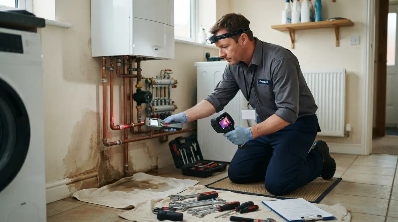 Central Heating Leak Detection
