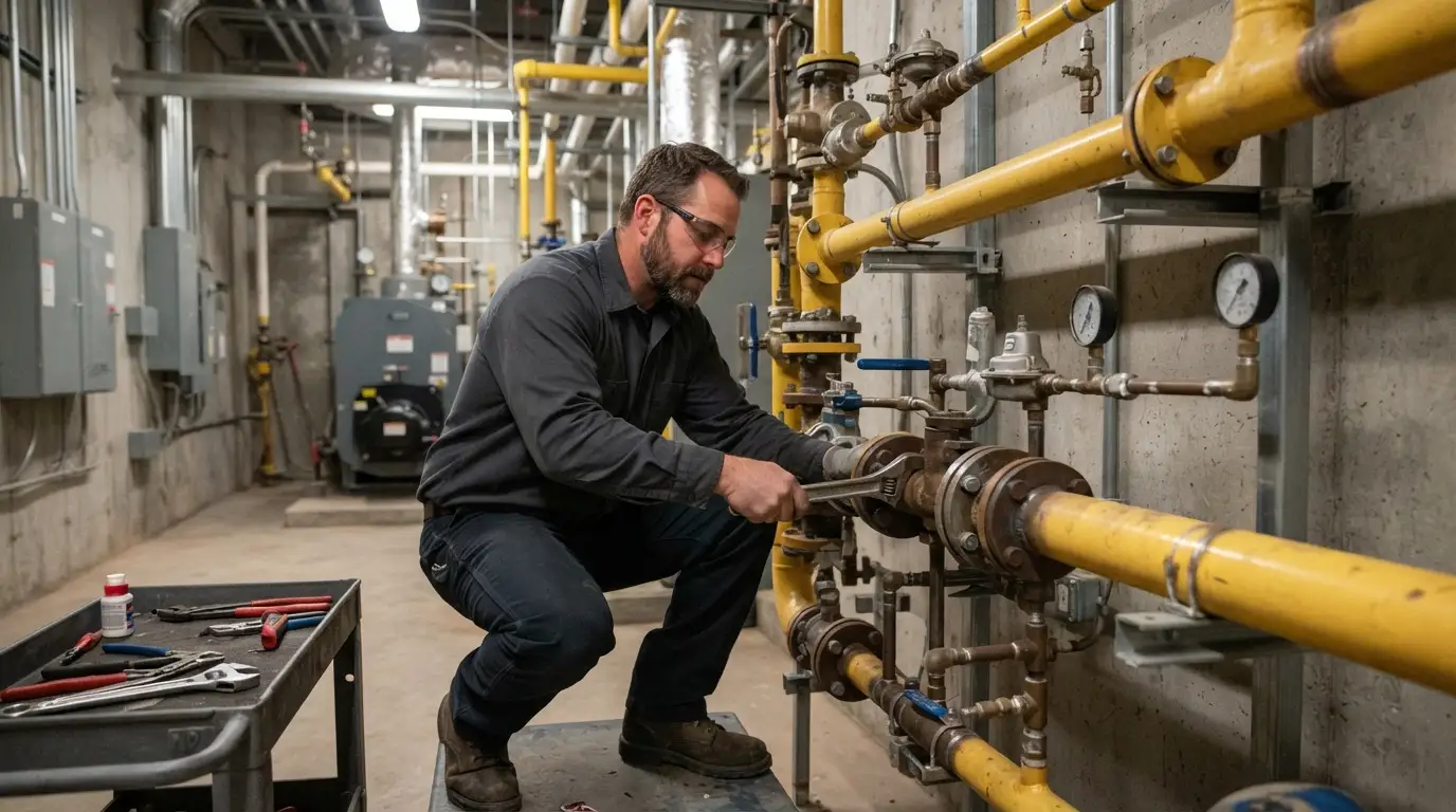 Commercial Gas Pipefitting Glasgow
