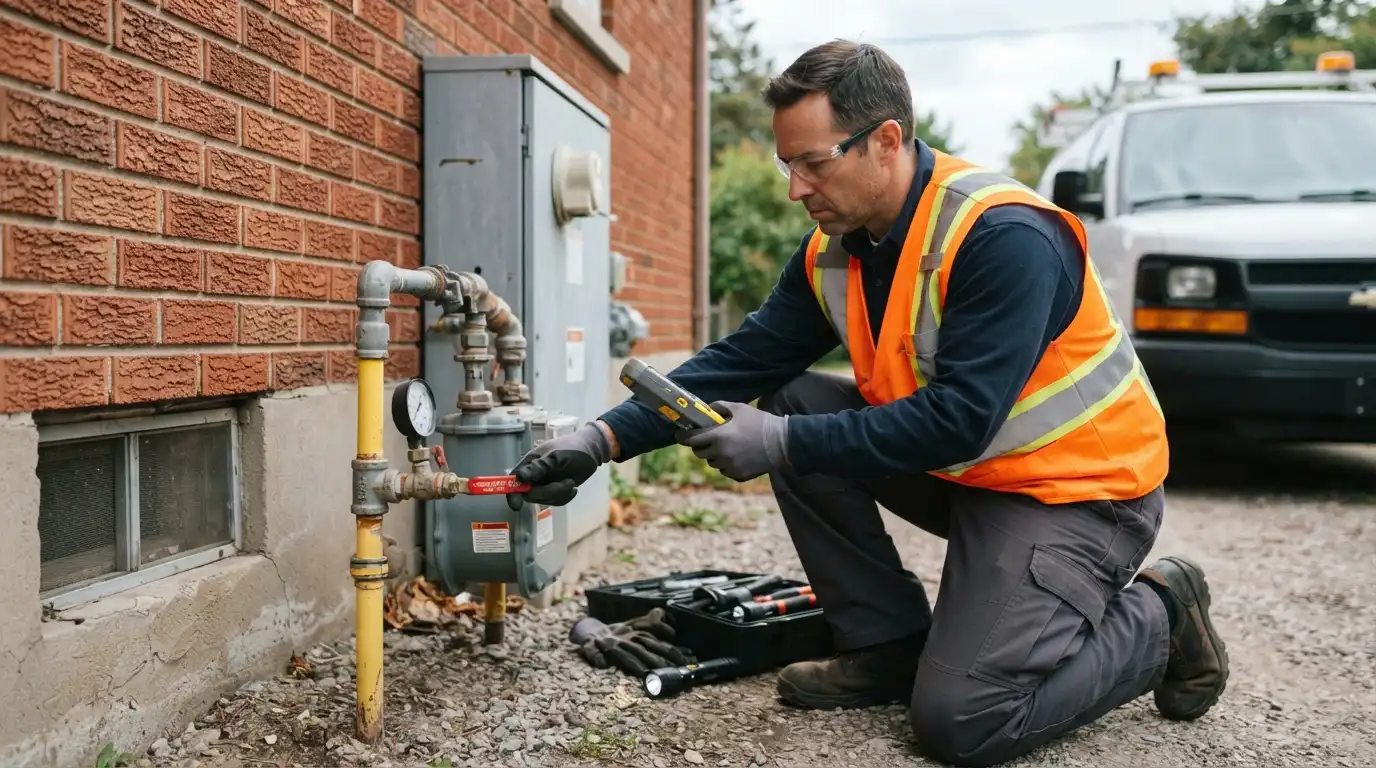 Emergency Gas Leak Detection & Shutoff
