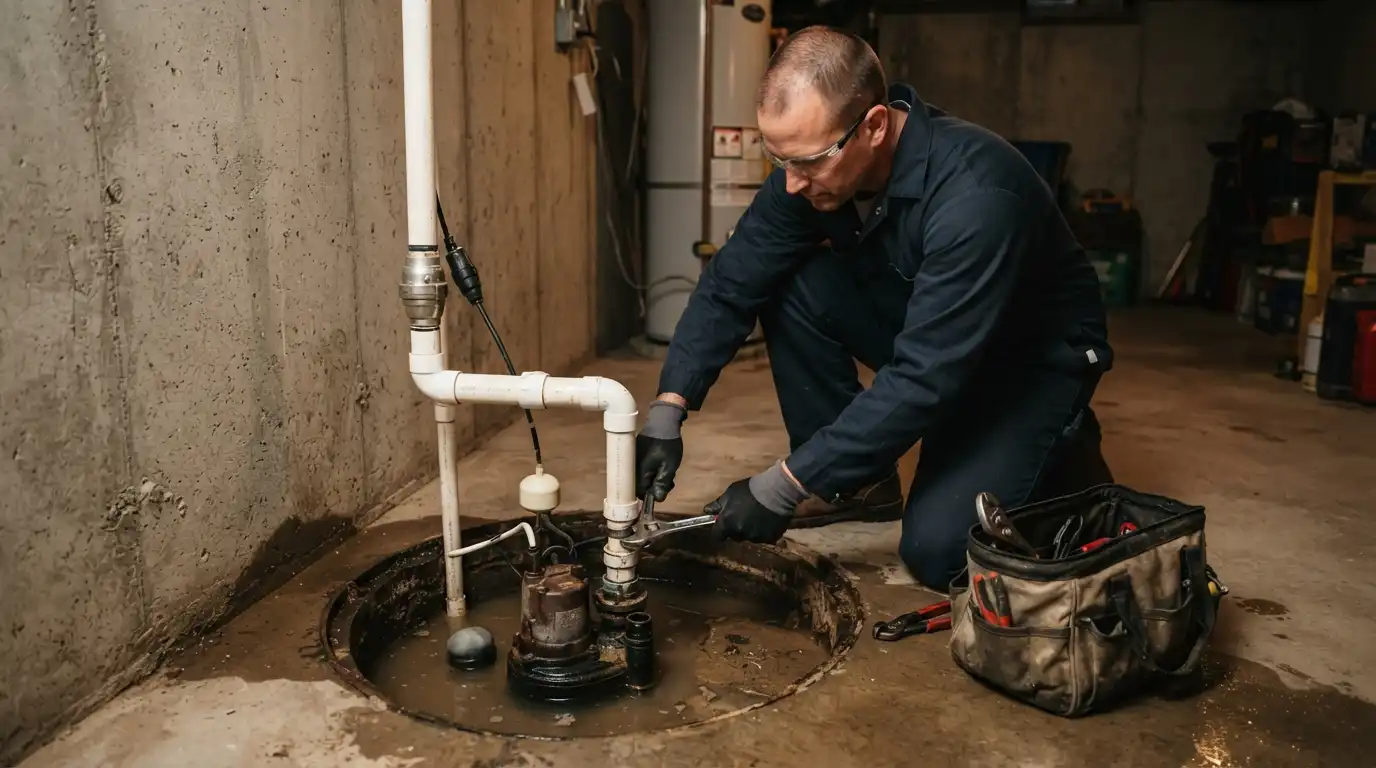 Sump Pump Failure Repair