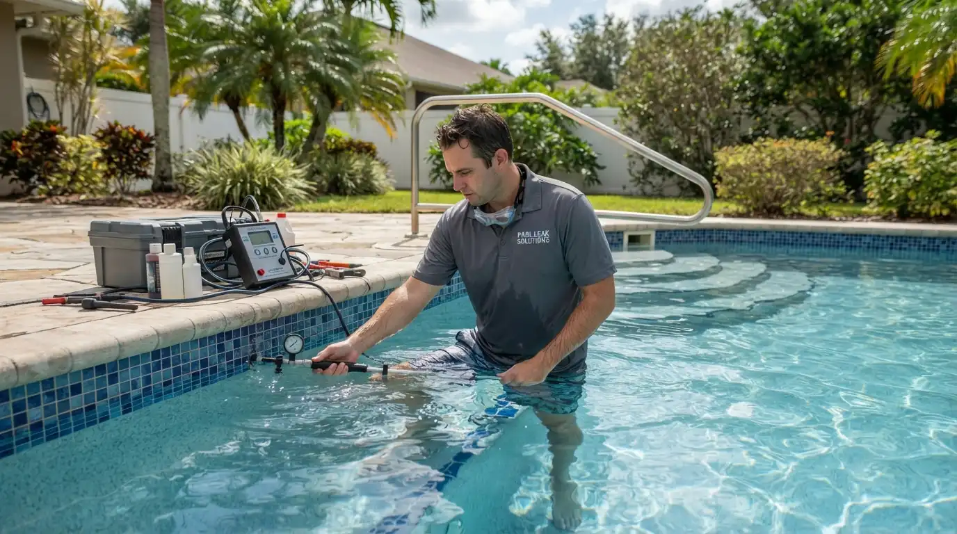 Swimming Pool Leak Detection